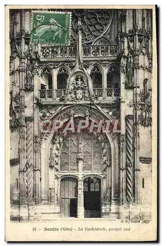 Cartes postales Senlis La cathedrale