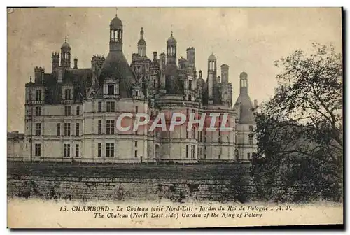 Cartes postales Chambord Le chateau