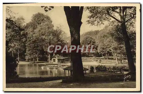 Cartes postales Strasbourg Parc de l'Orangerie le lac