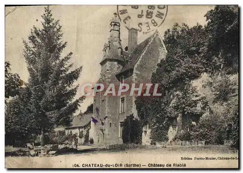 Cartes postales Chateau du Loir Chateau de Roable