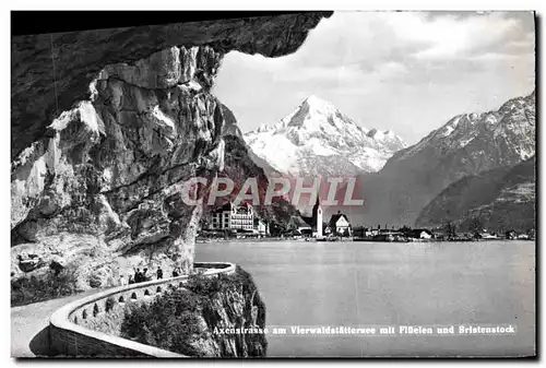 Cartes postales moderne Axenstrasse Am Vierwaldstattersee Mlt Fillelen Und Bristenstock