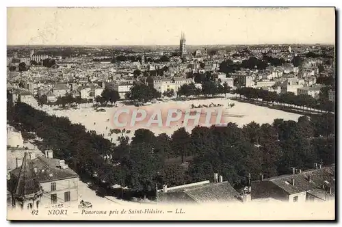 Cartes postales Niort Panorama Pris De Saint Hilaire