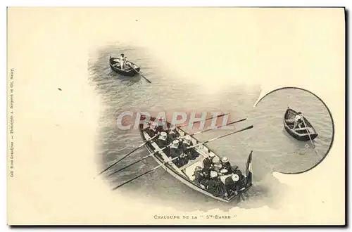 Cartes postales Bateau Chaloupe de la Ste Barbe