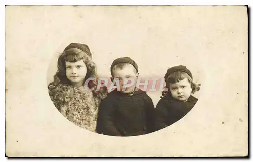 CARTE PHOTO Enfants