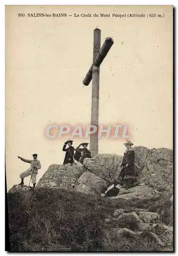 Cartes postales Salins les Bains La croix du Mont Poupet