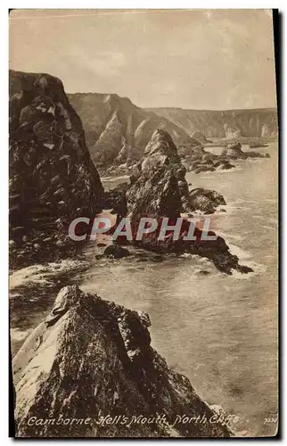 Cartes postales Camborne Hells Mouth North Cliffs