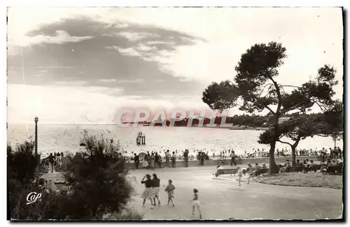 Moderne Karte La Rochelle La plage a contre jour