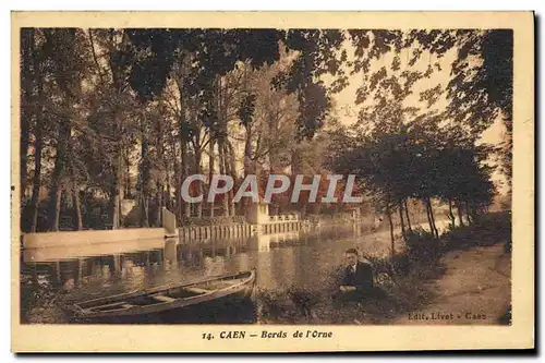 Cartes postales Caen Bords de L'Orne