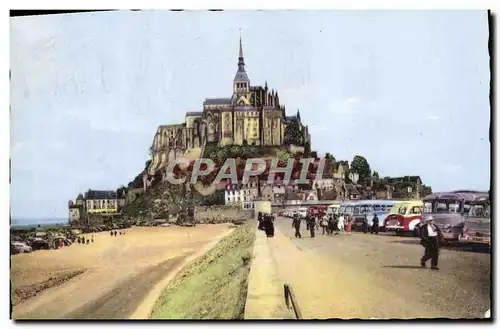 Cartes postales Le Mont St Michel L'Arrivee