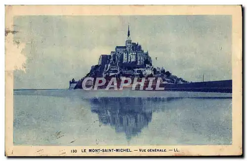Cartes postales Le Mont St Michel Vue Generale