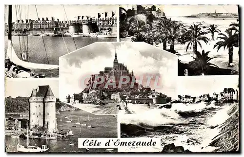 Cartes postales moderne Saint Malo Dinard Mont Saint Michel
