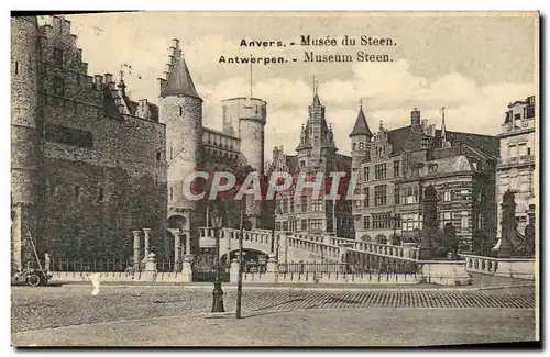 Cartes postales Anvers Musee du Steen