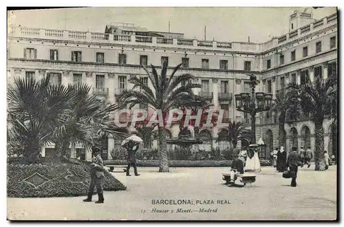 Cartes postales Barcelona Plaza Real