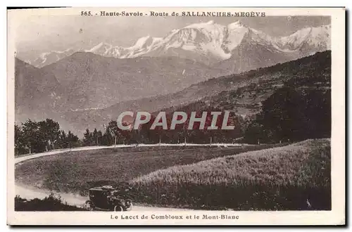 Ansichtskarte AK Route De Sallanches Megeve Le lacet de Combloux et le Mont Blanc