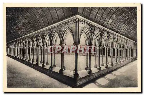 Cartes postales Abbaye Du Mont St Michel Le Cloitre