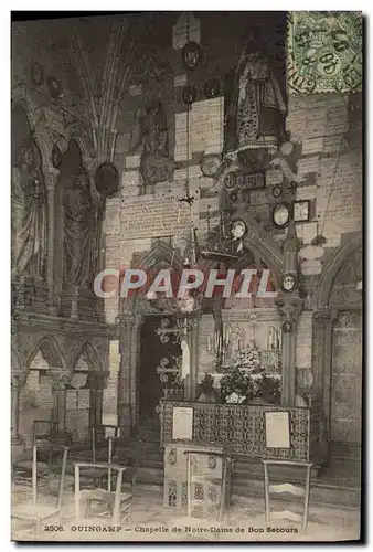 Cartes postales Guingamp Chapelle de Notre Dame de Bon Secours