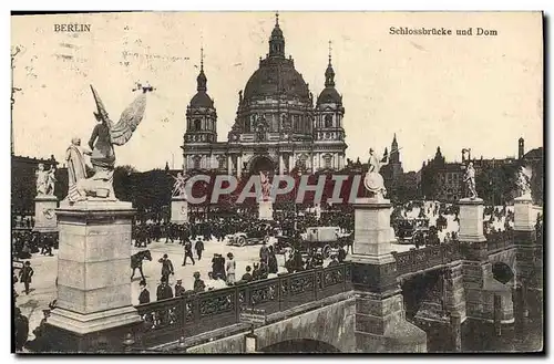 Cartes postales Berlin Schlossbrucke Und Dom