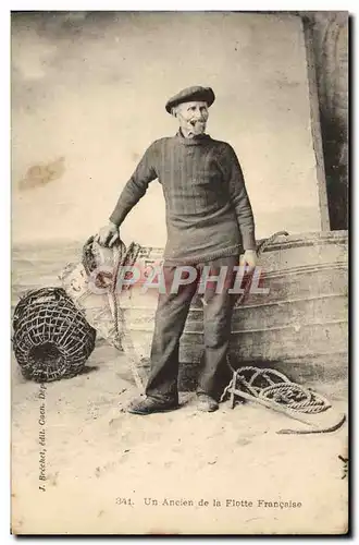 Cartes postales Bateau Un ancien de la flotte francaise Marin