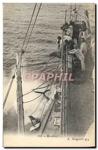 Cartes postales Bateau Mouillez