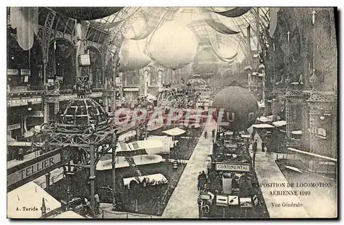 Cartes postales Avion Aviation Exposition de locomotion aerienne 1910 Vue generale