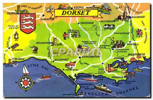 Cartes postales moderne Dorset Yeovil Wincanton Lion