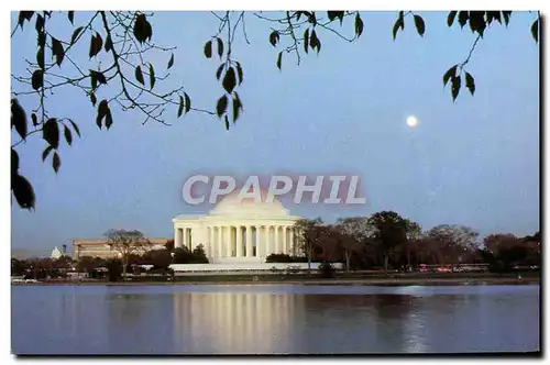 Moderne Karte Jefferson Memorial Washington