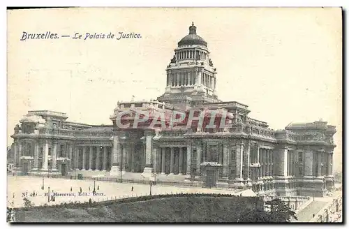 Cartes postales Bruxelles Le Palais De Justice