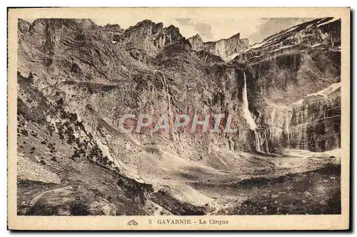 Cartes postales Gavarnie Le Cirque