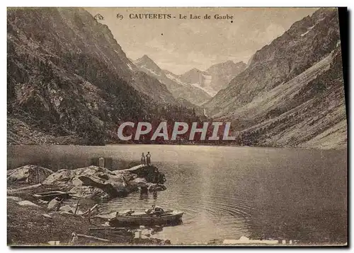 Cartes postales Cauterets Le Lac De Gaube