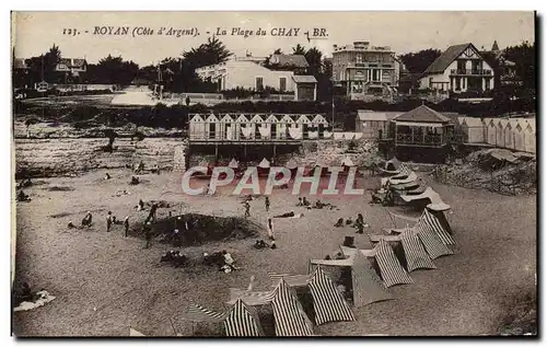 Ansichtskarte AK Royan La Plage Du Chay