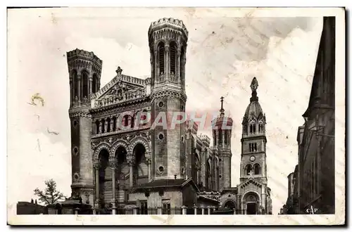 Cartes postales moderne Lyon La Basilique De ND de Fourviere