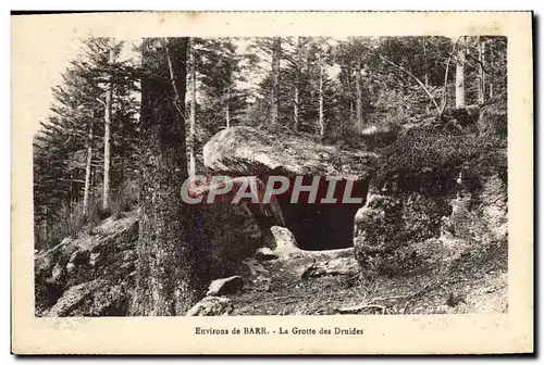 Cartes postales Environs De Barr La Grotte Des Druides