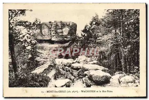 Cartes postales Mont Ste Odile Wachstein et le mur paien