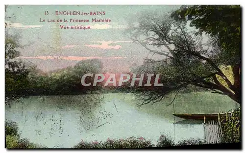 Cartes postales Enghien Les Bains Le Lac De La Princesse Mathilde
