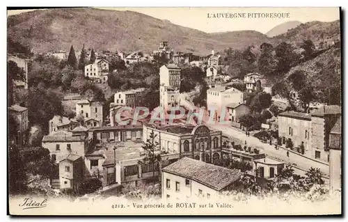 Cartes postales Vue Generale De Royat Sur La Vallee