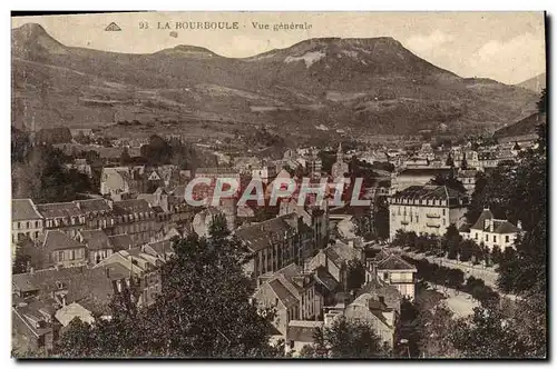 Cartes postales La Bourboule Vue Generale