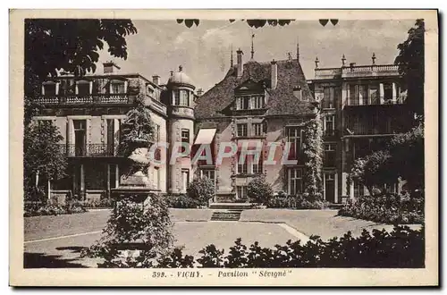 Cartes postales Vichy Pavillon Sevigne