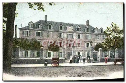 Cartes postales Vichy Hopital Militaire Militaria