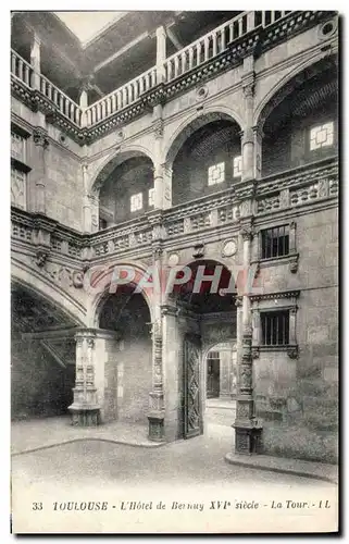 Ansichtskarte AK Toulouse L&#39Hotel De Bernuy La tour