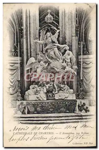 Cartes postales Cathedrale de Chartres L'Assomplion Par Bridan