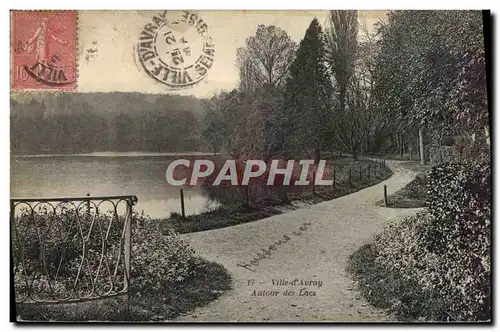 Cartes postales Ville D&#39Auray Autour Des Lacs