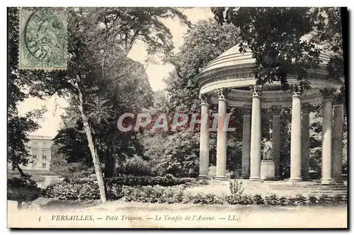 Ansichtskarte AK Versailles Petit Trianon Le Temple De I&#39Amour