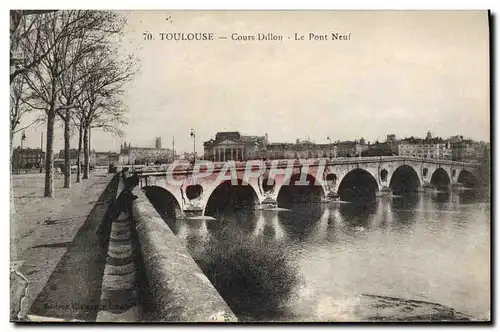 Cartes postales Toulouse Cours Dillon Le Pont Neuf