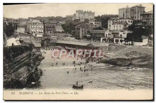 Cartes postales Biarritz Les Bains Du Port Vieux