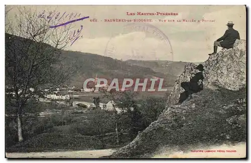 Cartes postales Bagneres De Bigorre Vue Sur La Vallee a Pouzac