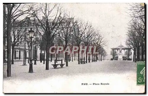 Cartes postales Pau Place Royale