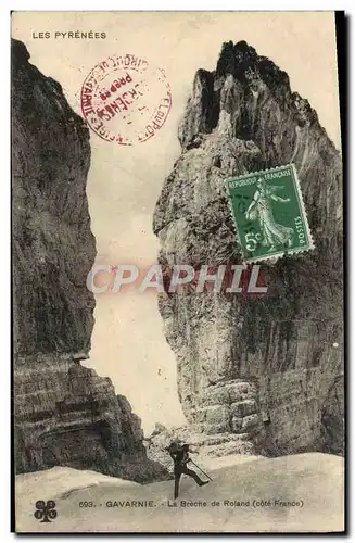 Cartes postales Gavarnie La Breche de Roland