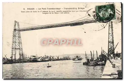 Cartes postales Rouen Pont Transbordeur