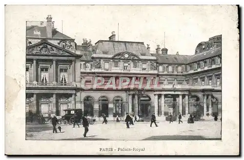 Cartes postales Paris Palais Royal