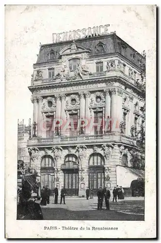 Cartes postales Paris Theatre de la Renaissance